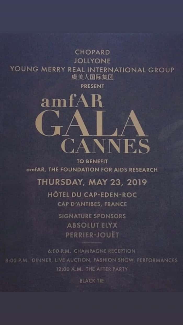 Many Chandeliers at the amfAR gala in Antibes | Cannes Film Festival